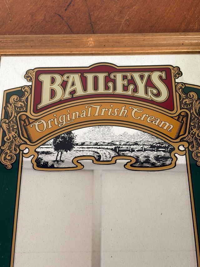 Baileys Espejo Vintage Original Irish