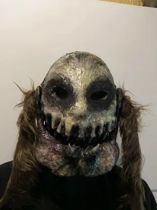 Máscara de silicona terrorífica