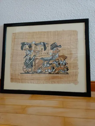 Papiro Egipcio Marco Negro