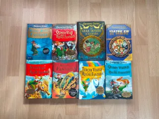 Pack 8 libros Geronimo Stilton (catalán + español)