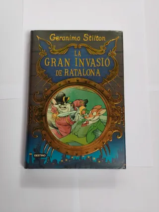Pack 8 libros Geronimo Stilton (catalán + español)