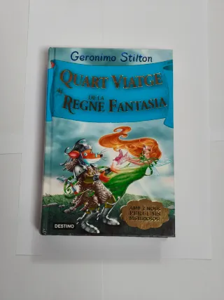 Pack 8 libros Geronimo Stilton (catalán + español)