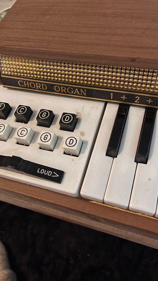 Órgano portátil vintage Giaccaglia