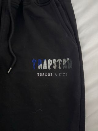 Conjunto Trapstar Negro Sudadera y Pantalón