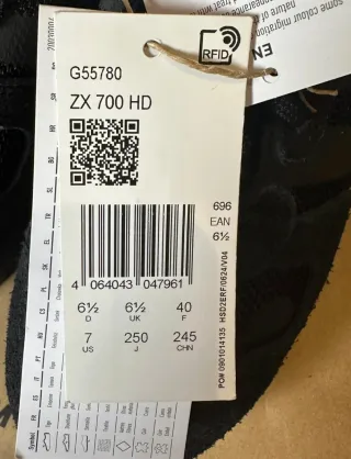 Adidas ZX 700 HD Negras