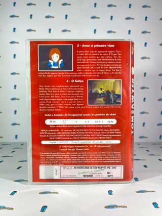 DVD As Aventuras de Tom Sawyer 2