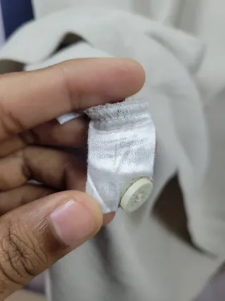 Camiseta Lacoste Manga Larga Talla M Beige