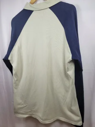 Camiseta Lacoste Manga Larga Talla M Beige