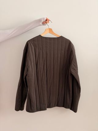 Chaqueta Zara acolchada marrón