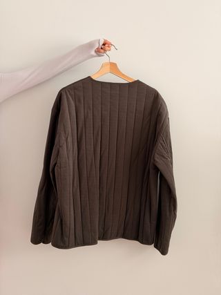 Chaqueta Zara acolchada marrón