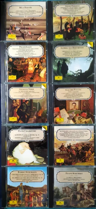 Lote 20CD Selección "Deutsche Grammophon"