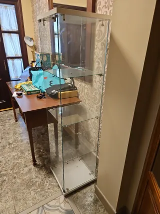 Vitrina Expositora Cristal Blanca