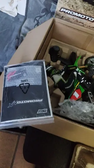 Moto RC Kawasaki Motocross control Losi PROMOTO-MX