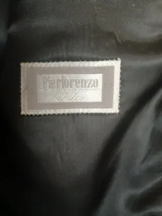 Frac y Chaleco Negro. Pura lana virgen. Talla 52