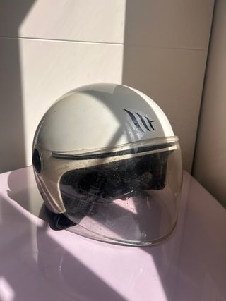 Casco MT Helmets Blanco talla M