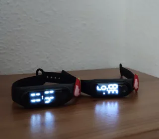 2 Orologi Digitali per Bambini Neri