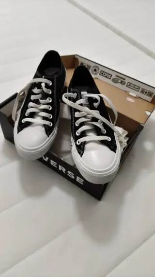 Converse donna nere e bianche