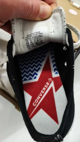 Converse donna nere e bianche