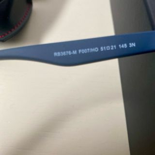 Gafas Ray-Ban Ferrari Azules y Doradas