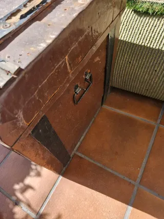 Baúl antiguo para restaurar