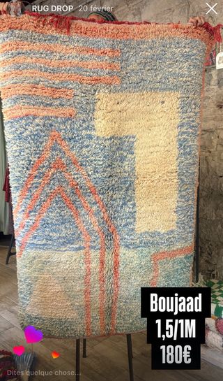 Alfombra Boujaad 1,5x1M