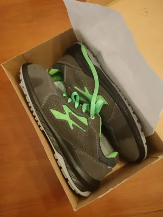 Zapato Seguridad U-Power Denver Negro/Verde