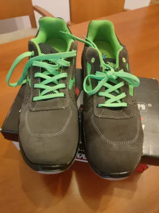 Zapato Seguridad U-Power Denver Negro/Verde