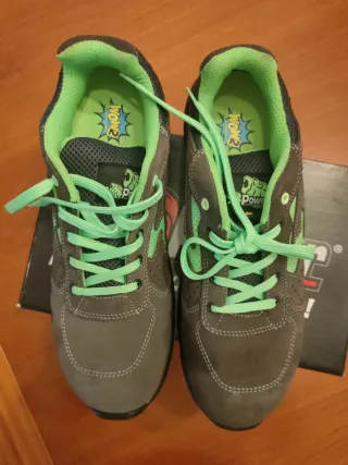 Zapato Seguridad U-Power Denver Negro/Verde