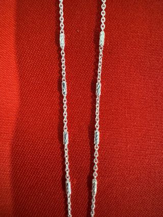 Cadena y cruz plata 925