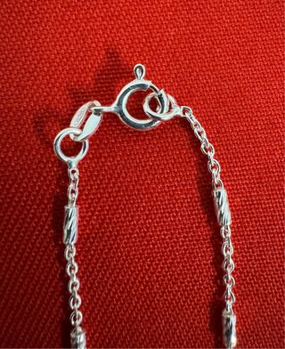 Cadena y cruz plata 925