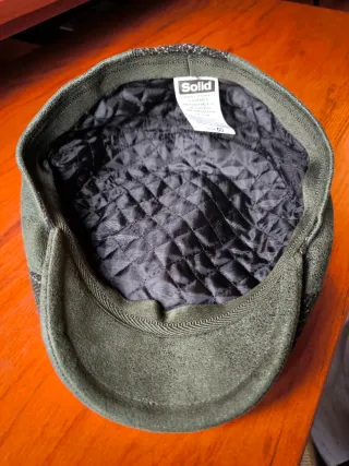 Gorra SOLID estilo Kangol verde