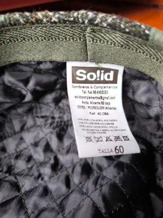 Gorra SOLID estilo Kangol verde