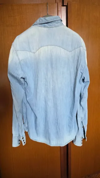 Camicia jeans Franklin & Marshall uomo