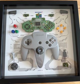 Cuadro Mando Nintendo N64 Desmontado