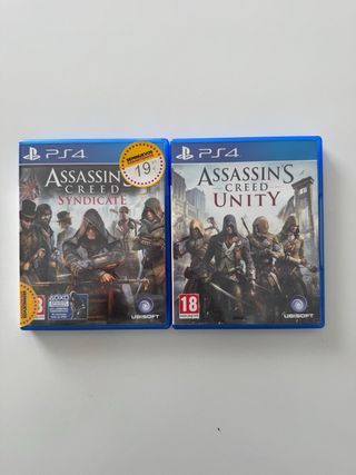 Juegos PS4: Assassin's Creed Syndicate y Unity
