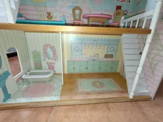 Casa de muñecas, de madera, 117 cm