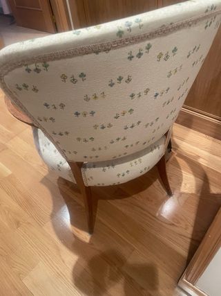 Elegante sillón vintage