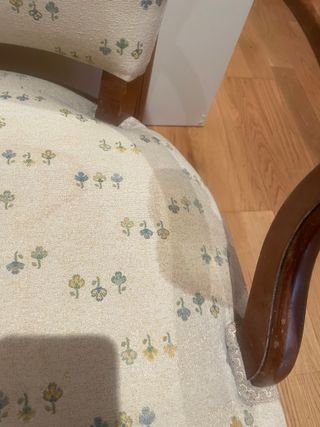 Elegante sillón vintage