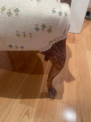 Elegante sillón vintage