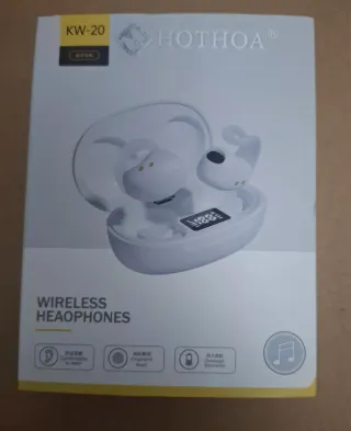 Auriculares Hothoa KW-20 Inalámbricos Blancos