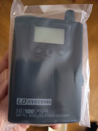 unidad receptora inalámbrica