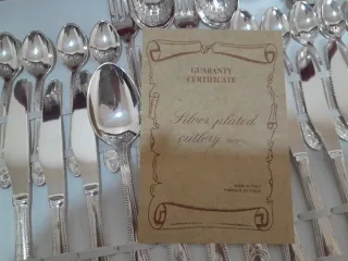 Posate in argento, nuove e mai usate