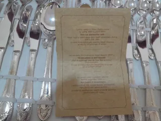 Posate in argento, nuove e mai usate