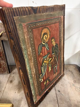 Pintura religiosa antigua