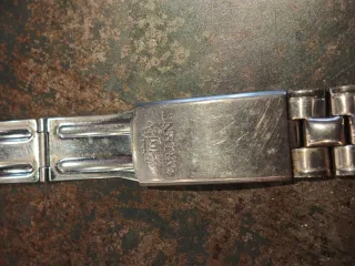 Correa Metálica Reloj Orient Años 80 Plata