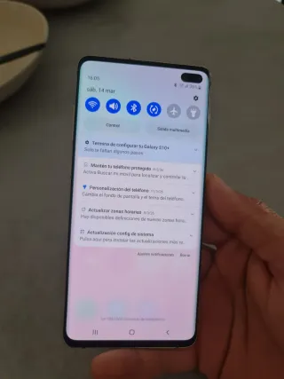 Samsung S10 Plus Blanco