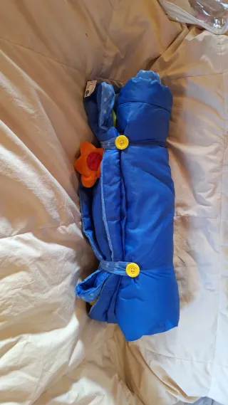 Manta de juego para bebé azul