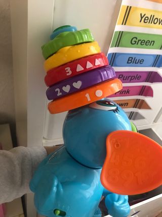 Elefante Fisher Price Anillos Apilables