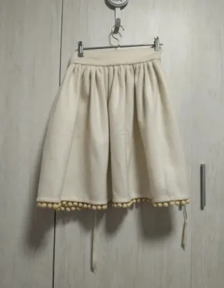 Capa Fallera Niña Cruda/Crema Talla Única