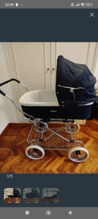 Carrito de bebé Arrue clásico